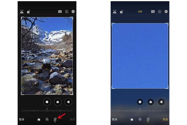 银川苹果手机维修分享iPhone手机如何使用裁剪功能隐藏照片 